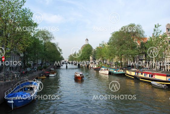 Canal in Amsterdam