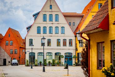 Medieval and Hansa inspired living area Jakriborg in...
