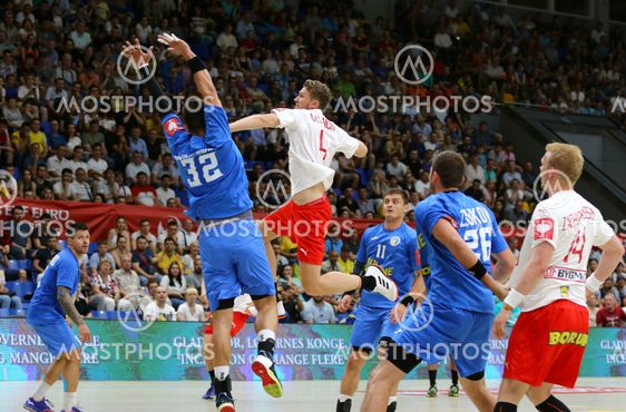 EHF EURO 2020 Qualifiers handball game Ukraine v Denmark