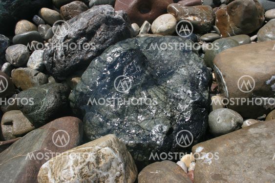 Rocks and pebbles