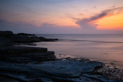 Evening over the coast of Fårö