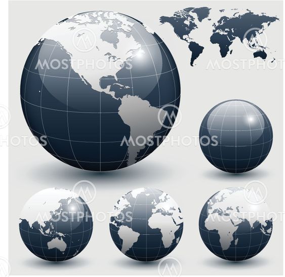 Earth globes