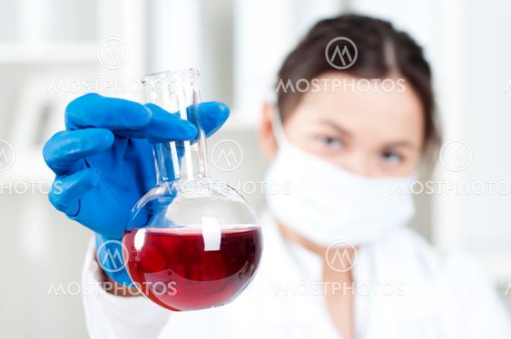 portrait of chemist