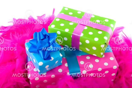 Colorful presents