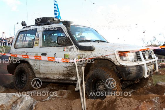 SERTÃ, PORTUGAL - March 17: An unknown driver/team...
