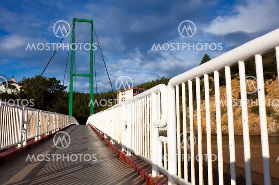 Bridge in Muskiz, Bizkaia, Spain