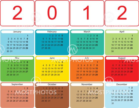 2012 calendar