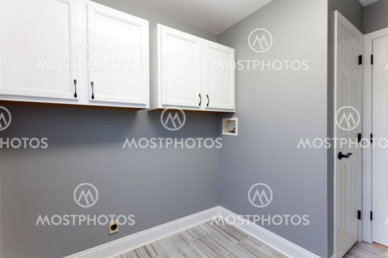 Home Laundry Room Interior