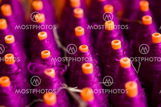 Colorful of the cone threads
