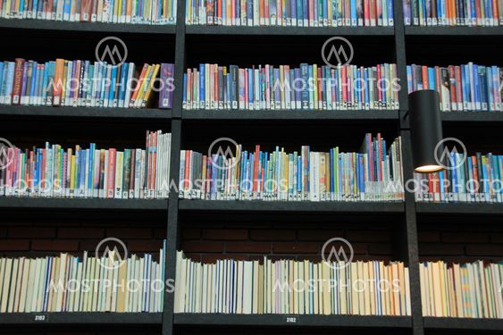 Books and light.