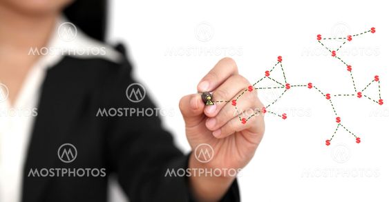 money social network concept