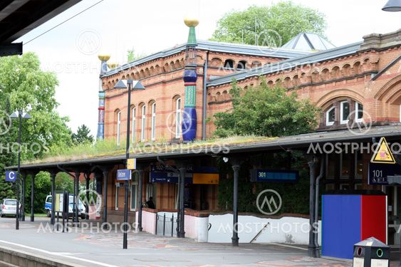 Hundertwasser station in Uelzen