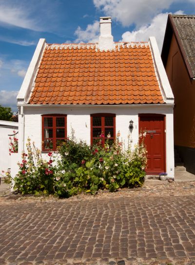 Litet hus, Ebeltoft, Danmar