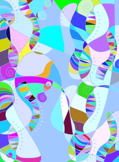 abstract background image of the light colored clutter