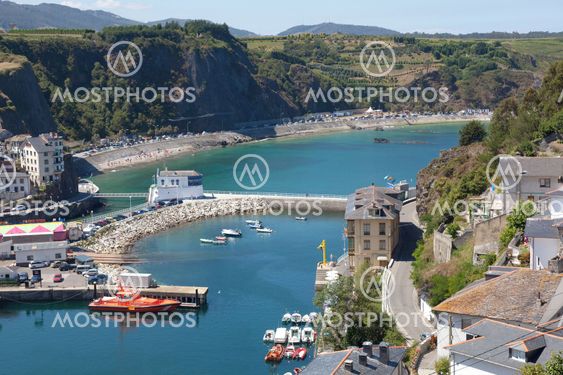 Port of Luarca, Asturias, Spain