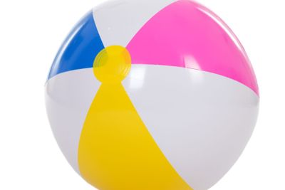 Colorful beach ball