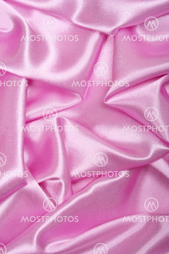 Smooth elegant pink silk as background