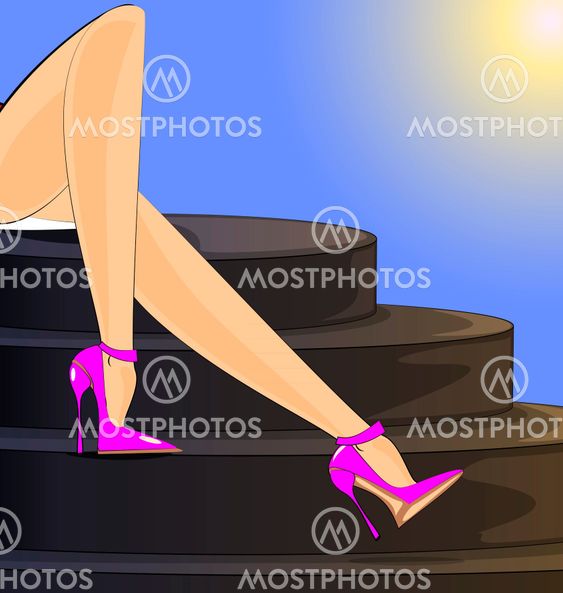 summer female legs