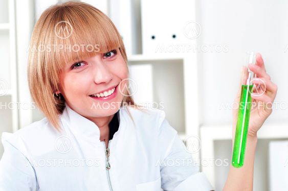 portrait of chemist