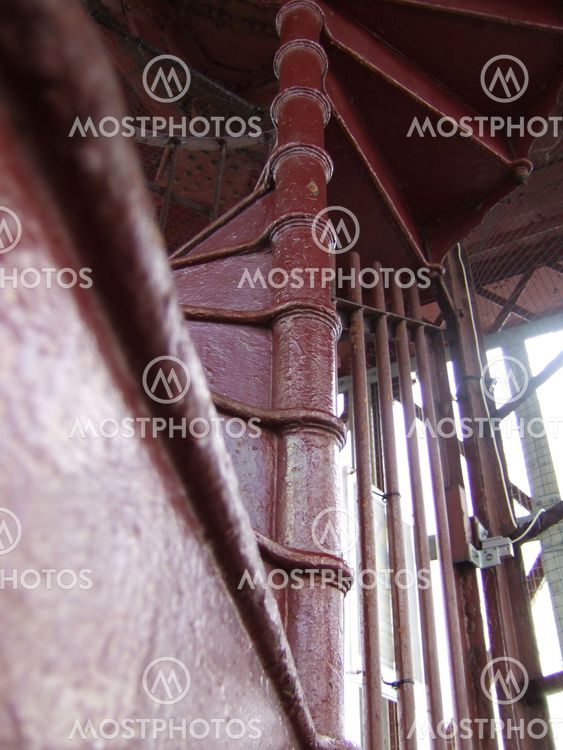 Stairs at top of Blackpool Tower