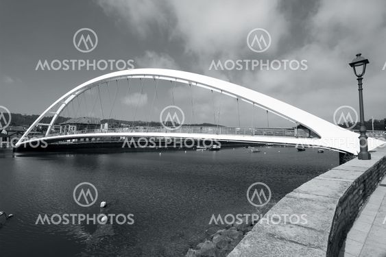 Bridge of Plentzia, Bizkaia, Basque Country, Spain