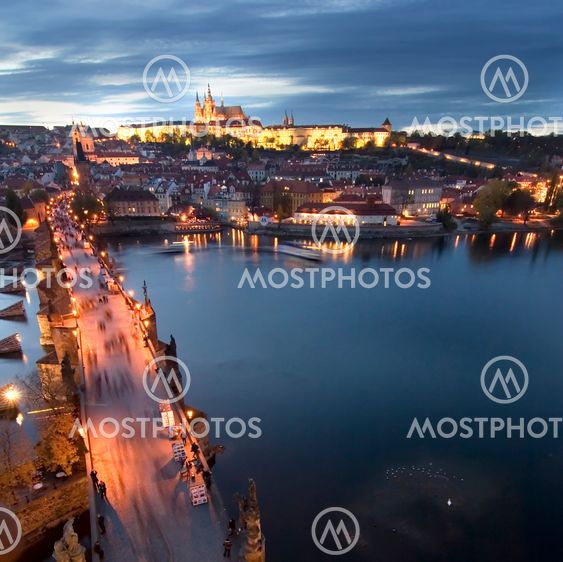 Prague Castle Cityscape