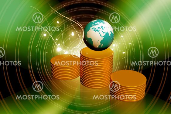 GLOBE ON A COINS