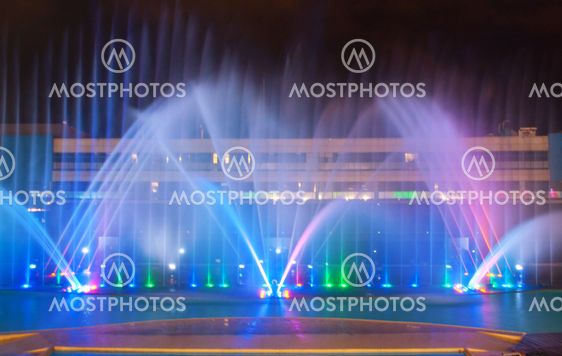 musical fountain laser light show