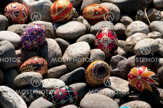 Pysanky munat ja Rocks