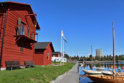 Västra Kajen i Piteå