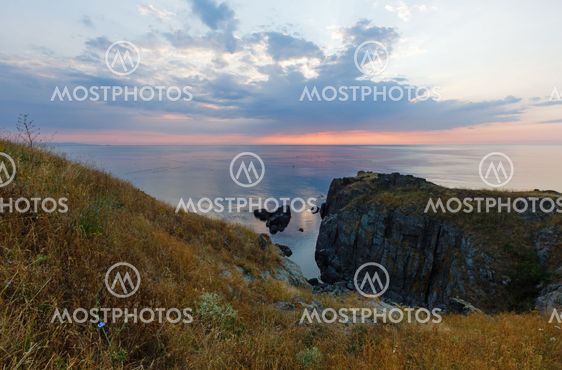 Sunrise Sea Scenery.