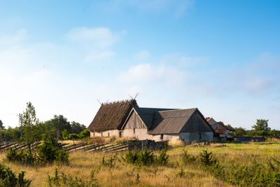 Old farm on the island of Fårö