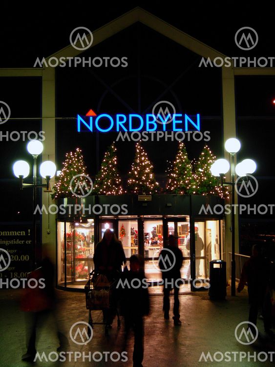 Christmas shopping in Norway