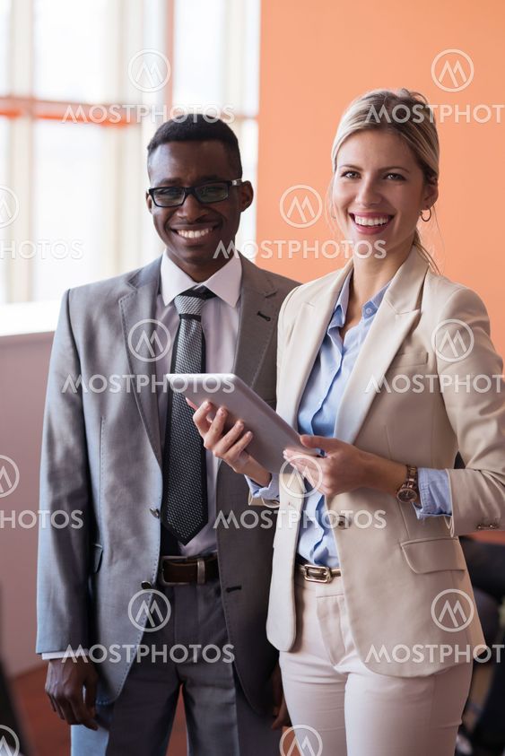 business people group at office