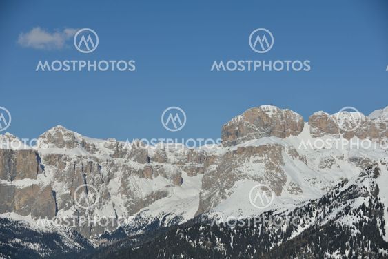 mountain winter nature