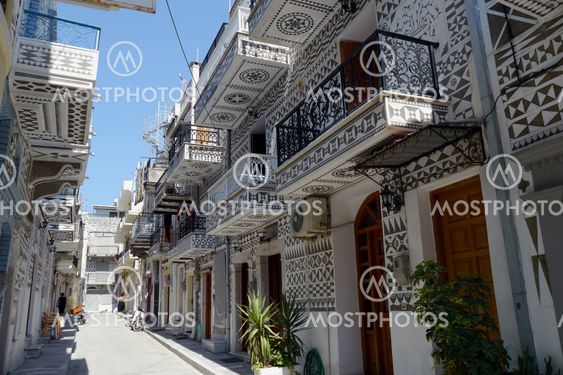 town of pyrgi in greece