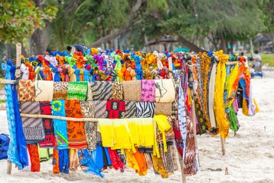 Beautiful colourful scarfes 