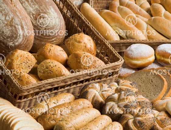 Assortment of bakery goods