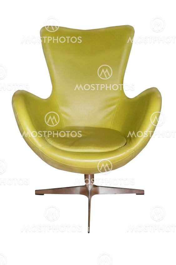 green computer chair