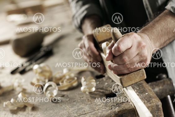 Händen der Handwerker