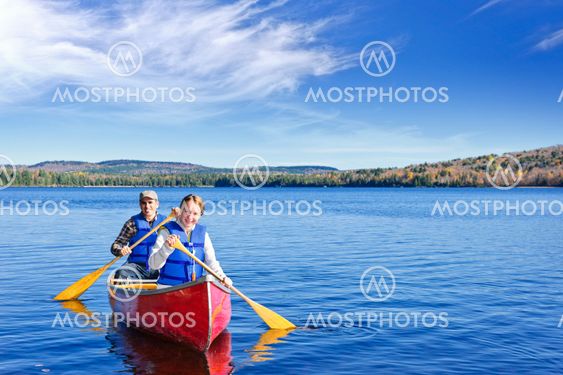 Family canoe trip