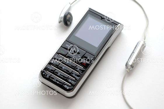 Mobile phone and the headphone
