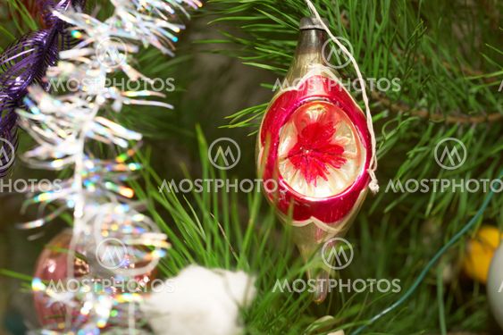 Xmas glass sphere