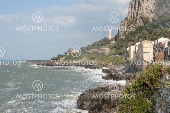 Tyrrhenian sea near Cefalu, Sicily, Italy