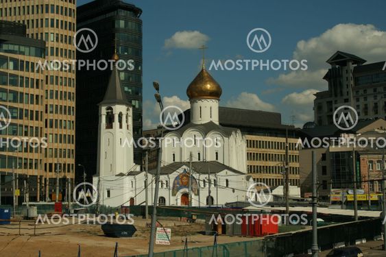 The Christian church in the town square