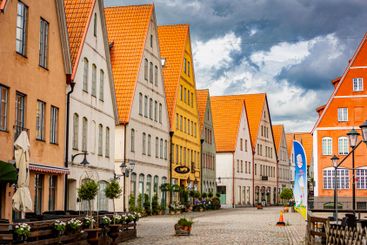 Medieval and Hansa inspired living area Jakriborg in...
