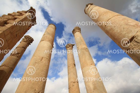 Temple of Zeus,Jarash Jordan