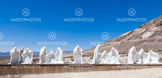 Ghost in the desert