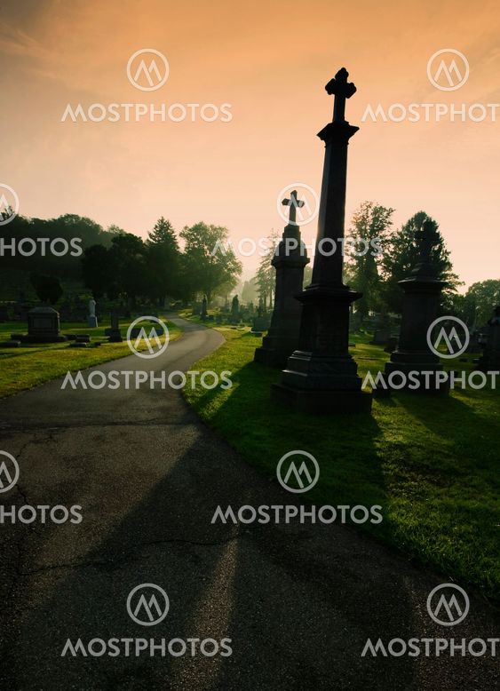 Cemetery Silhouettes