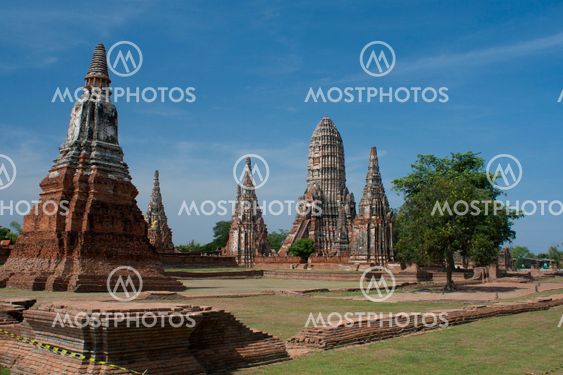 Chaiwattanaram temple in Ayutthaya Historical Park , Thailand